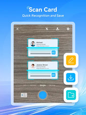 名片全能王-名片掃描識別管‪理‬