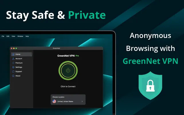 GreenNet VPN Proxy & Unlimited