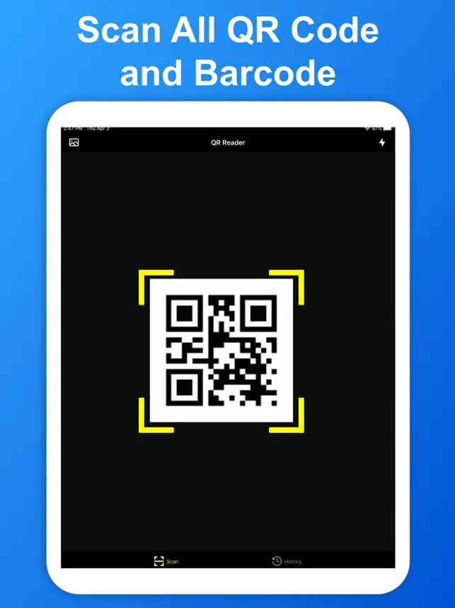 SkyBlueScan: QR Code Scanner