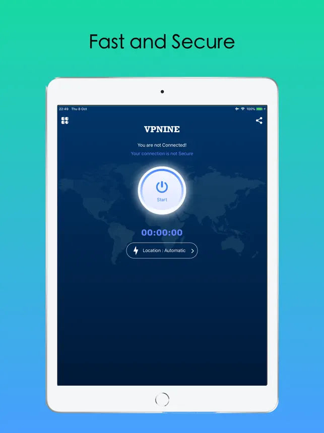 Vpnine - Fast and Secure VPN